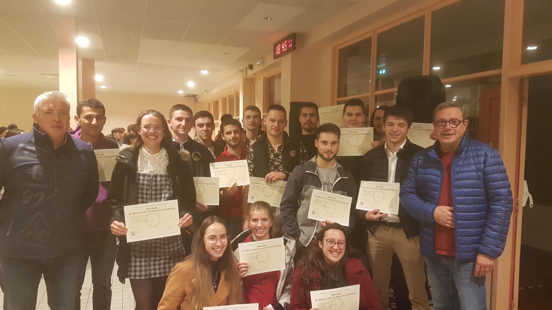 Remise de diplômes