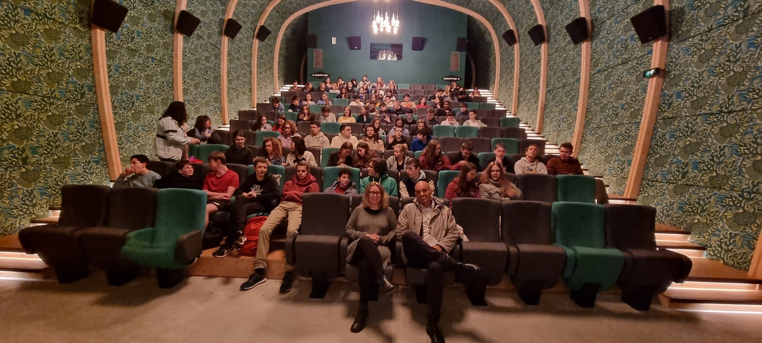 Du cinéma en anglais pour les classes européennes à la Salamandre à Morlaix