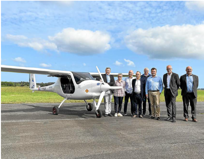 Un avion décarboné à Morlaix